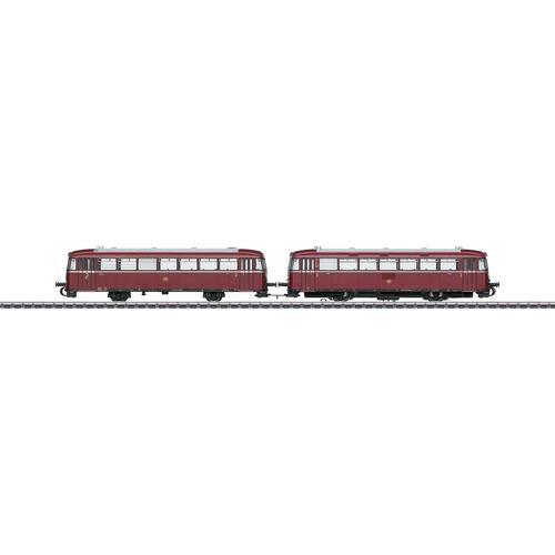 "Personenwagen MÄRKLIN ""Schienenbus-Garnitur Baureihe VT 98.9 - 39978"" Modelleisenbahn-Fahrzeuge rot Kinder Loks Wägen"