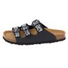 Pantolette LICO "Pantolette Bioline Lady Soft", Gr. 40, schwarz, Synthetik, Schuhe, Topseller