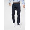 Chinohose TOM TAILOR DENIM, Herren, Gr. 34, Länge 32, blau (marine), Obermaterial: 97% Baumwolle, 3% Elasthan, unifarben, casual, schmal lang, Hosen, leicht vorgewaschen