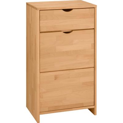 Schuhschrank HOME AFFAIRE "Maximus", beige (kernbuche), B:50cm H:90cm T:37cm, Schränke, Breite 50 cm Image