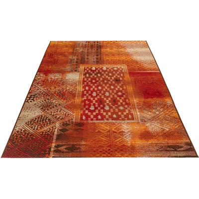 Teppich OBSESSION "My Gobelina 644", bunt (multi), B:200cm H:6mm L:290cm, Polypropylen (PP), Polyester, Teppiche, Kurzflor, Ethno Design, Jacquard-Webtechnik, In- und Outdoor geeignet Image