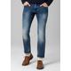 Slim-fit-Jeans TIMEZONE "Slim ScottTZ" Gr. 32, Länge 32, blau (blue used) Herren Jeans 5-Pocket-Jeans