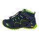 Wanderschuh BRÜTTING "Outdoorstiefel Guide High" Gr. 34, blau Schuhe Kinder