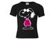 T-Shirt LOGOSHIRT "Peanuts - Snoopy Joe Cool" Gr. 158, schwarz Mädchen Shirts T-Shirts