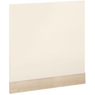 Frontblende WIHO KÜCHEN "Flexi2", beige (front: magnolia, korpus: sonoma eiche), B:56,5cm H:59,4cm T:1,6cm, Möbelblenden, für teilintegrierbaren Geschirrspüler Image