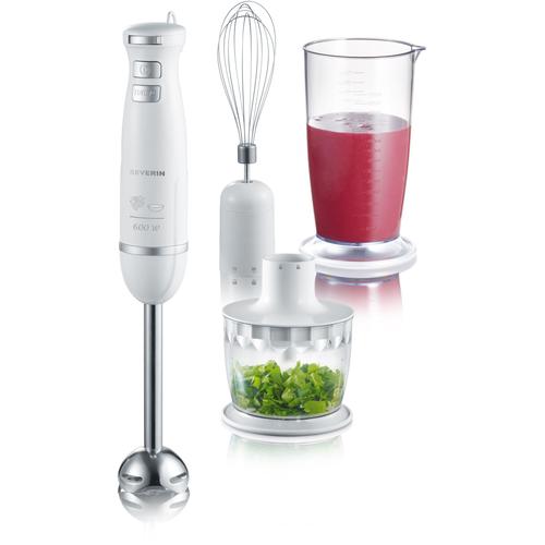 „SEVERIN Stabmixer „“SM 3798″“ Mixer weiß (edelstahlfarben, weiß, silberfarben) Stabmixer“