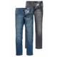 Stretch-Jeans ARIZONA "Willis" Gr. 44, N-Gr, blau (blue used und grey used) Herren Jeans Stretch