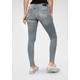 Skinny-fit-Jeans G-STAR RAW "Mid Waist Skinny" Gr. 27, Länge 32, grau (faded industrial grey) Damen Jeans Röhrenjeans mit Elasthan-Anteil