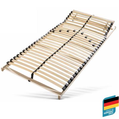Lattenrost BECO "Standard", beige (naturbelassen), B:90cm H:7,5cm L:200cm, Lattenroste, mit Kopfverstellung und Härteregulierung Image