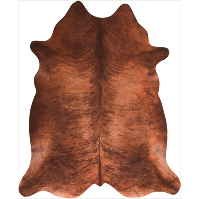 Fellteppich ANDIAMO "Amarillo" Gr. 41, braun, B:125cm H:4mm L:155cm, Kunstfaser, Teppiche, Kuhfellteppiche Fellteppich, Kunstfell, gedruckte Kuhfell-Optik, Wohnzimmer, Kundenliebling Image
