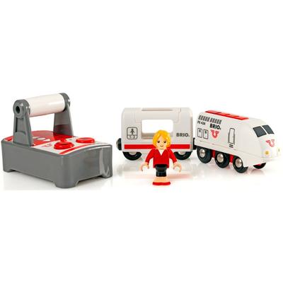 Spielzeug-Eisenbahn BRIO "BRIO WORLD, IR Express Reisezug" Spielzeugfahrzeuge bunt Kinder Ab 3-5 Jahren