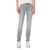Slim-fit-Jeans MARC O'POLO DENIM "aus Organic Cotton-Mix", Damen, Gr. 26, Länge 30, every day grau wash, Obermaterial: 92% Baumwolle, 6% Elastomultiester, 2% Elasthan, unifarben, casual, slim fit lang, Jeans