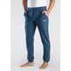 Sweathose BENCH. LOUNGEWEAR Gr. 48/50, N-Gr, blau (petrol) Herren Hosen Sweathosen