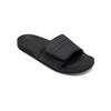 Sandale QUIKSILVER "Rivi Slide Adjust", Gr. 14(47), schwarz (schwarz, grau, schwarz), Obermaterial: Synthetikmaterial / Futter: Textil / Außensohle: TPR, Schuhe