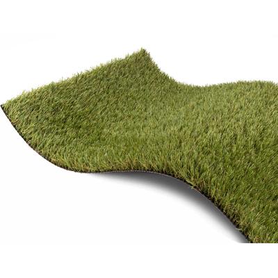 Kunstrasen "Kunstrasen KORSIKA", grün, B:200cm H:32mm L:500cm, Polyethylen (PE), PRIMAFLOR-IDEEN IN TEXTIL, Teppiche, natürliche Optik, mit Drainagefunktion, für Balkon, Terrasse & Garten Image
