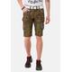 Shorts CIPO & BAXX Gr. 40, US-Größen, grün (khaki) Herren Hosen Shorts