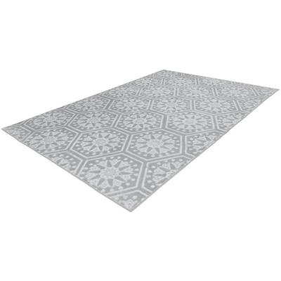 Teppich ARTE ESPINA "Monroe 200" Gr. 4, grau (grau, blau), B:160cm H:7mm L:230cm, Kunstfaser, Teppiche, besonders weich durch Microfaser, Wohnzimmer Image