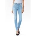 Skinny-fit-Jeans REPLAY "Luzien" Gr. 30, Länge 30, blau (lightblue) Damen Jeans Röhrenjeans