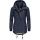 Winterjacke RAGWEAR "Danka Dots II Intl." Gr. XS (34), blau Damen Jacken Winterjacken