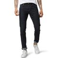 Straight-Jeans TOM TAILOR DENIM "AEDAN" Gr. 32, Länge 34, blau (dark blue) Herren Jeans Straight Fit