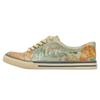 Sneaker DOGO "Sneaker Explore Damen Sneaker / Female", Damen, Gr. 41, Normalschaft, bunt (blau), Lederimitat, Schuhe Skaterschuh Sneaker low, Vegan