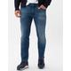 5-Pocket-Jeans BRAX "Style CHUCK" Gr. 38, Länge 32, blau (vintage) Herren Jeans 5-Pocket-Jeans