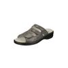 Pantolette NATURAL FEET "Ines", Damen, Gr. 40, grau, Synthetik, casual, Schuhe, mit rutschhemmenden Elementen