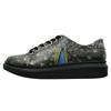 Plateausneaker DOGO "Myra All Beauty Is In You Damen Sneaker / Female", Damen, Gr. 40, Normalschaft, schwarz, Lederimitat, Schuhe Schnürschuh Skaterschuh Sneaker low, Vegan