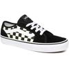 Sneaker VANS "Filmore Decon Checkerboard", Gr. 39, schwarz-weiß (schwarz, weiß), Textil, Leder, bedruckt, mehrfarbig, sportlich, Schuhe Skaterschuh Sneaker low