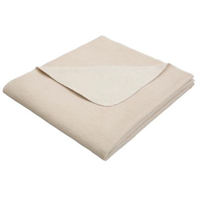 Wohndecke OTTO PRODUCTS "Jannis", beige, B:140cm L:200cm, Wohndecken, GOTS zertifiziert - aus Bio-Baumwolle, Kuscheldecke Image