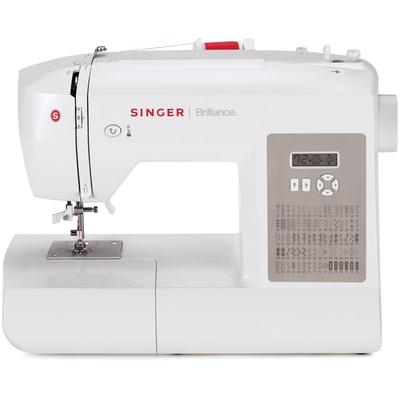 SINGER Computer-Nähmaschine "Brilliance 6180", weiß, B:37,6cm H:30,1cm T:19,7cm, Nähmaschinen Image