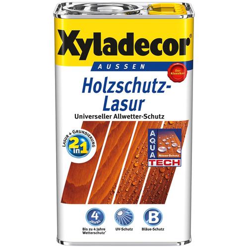 "XYLADECOR Holzschutzlasur ""2in1"" Farben 0,75 Liter, natur braun Holzfarben Lasuren"