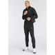 Trainingsanzug NIKE SPORTSWEAR "Sport Essentials Men's Poly-Knit Track Suit" Gr. M, schwarz (black, dk smoke grey) Herren Sportanzüge Trainingsanzüge