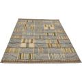 Teppich GINO FALCONE "Outdoor-Africa 40" Teppiche Gr. B/L: 120 cm x 180 cm, 5 mm, 1 St., grau Esszimmerteppiche