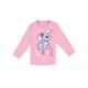 T-Shirt TRIGEMA "TRIGEMA Baby-Shirt mit niedlichem Aufdruck" Gr. 92, pink (candy) Kinder Shirts Langarmshirts