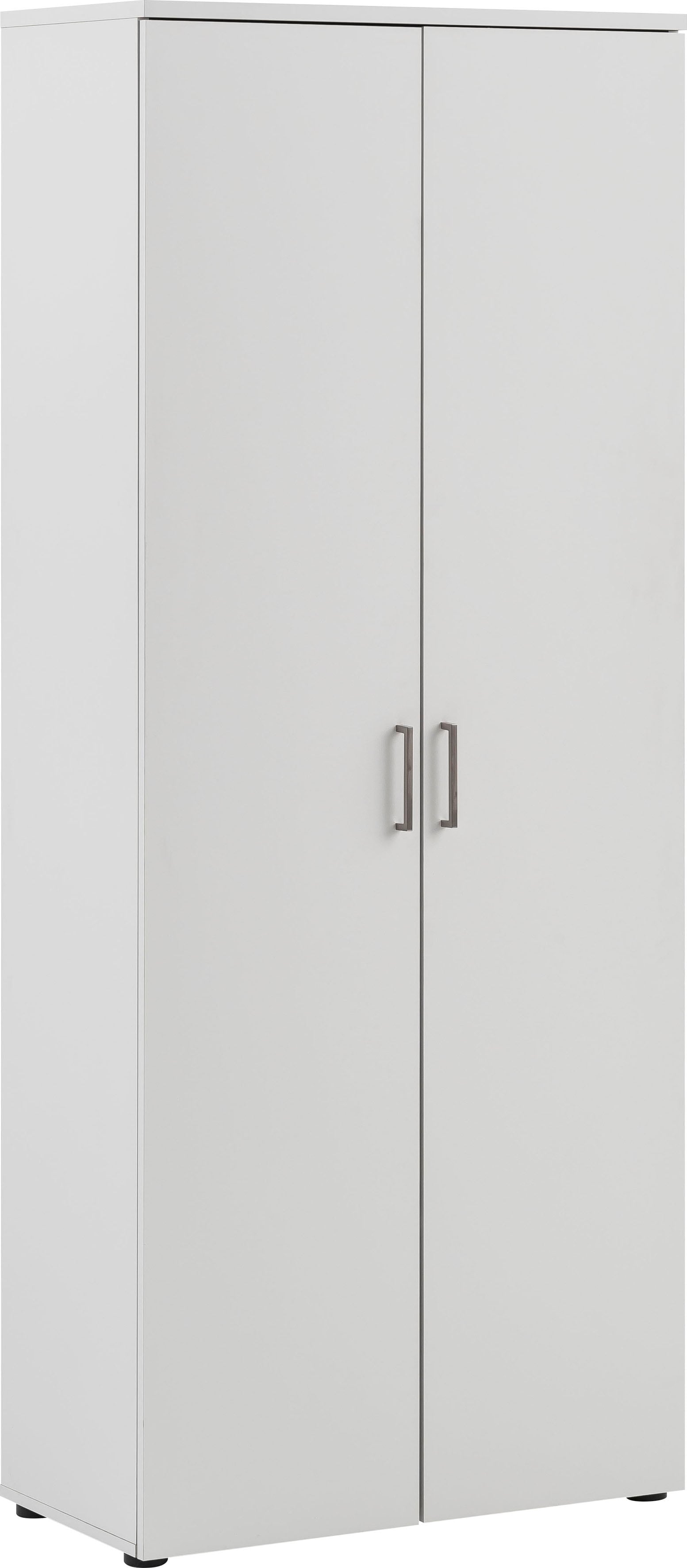 „Aktenschrank SCHILDMEYER „“Serie 1500″“ Schränke Gr. B/H/T: 80,2 cm x 199,7 cm x 41 cm, 2 St., grau (lichtgrau) Aktenschränke“