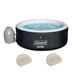 Coleman SaluSpa 4 Person Inflatable Outdoor Hot Tub & 2 Non-Slip Seat Accessory - 73