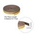 Weather Stripping, 2pcs Self Adhesive Foam Seal Strip I Shaped - 19.7ftx3/8"x2/25"