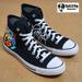 Converse Shoes | Converse Men's Ctas Hi Canvas 172864f Black/White Size 9 | Color: Black/White | Size: 9