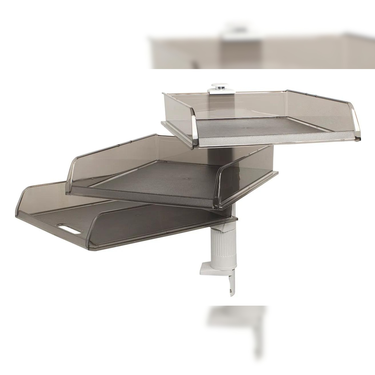 Exacompta 12027D 1x Schwenksäule - 3 Briefablagen B4 - Combo Midi - Transparent grau Image