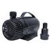 2300 GPH Waterfall Pump, 9.3" L X 4.8" W X 6" H, 130 W / 9.3 IN