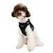 Black Step-In Soft Vest Dog Harness Pro, Medium