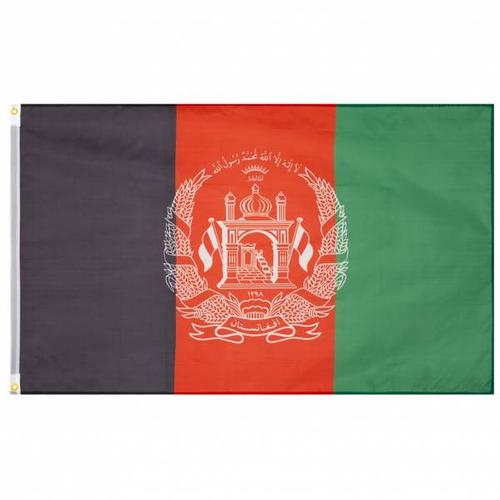 "Afghanistan Flagge MUWO ""Nations Together"" 90 x 150 cm"