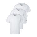 V-Shirt S.OLIVER Gr. M, weiß Herren Shirts T-Shirts