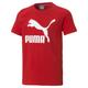 T-Shirt PUMA "Classics B Jungen" Gr. 110, rot (high risk red) Kinder Shirts T-Shirts