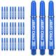 Target Darts 10 x Sätze of Blau Pro Grip Dartschäfte Kurt - 30 Dartschäfte Insgesamt