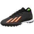Adidas Unisex X SPEEDPORTAL.3 TF Sneaker, core Black/solar red/Team solar Green, 38 2/3 EU