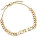 Women's BaubleBar Gold New York Jets Chain Bracelet