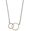 PILGRIM Harper necklace silver plated or gold-plated, Gold Brass, No Gemstone