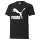 T-Shirt PUMA "Classics B Jungen" Gr. 104, schwarz (black) Kinder Shirts T-Shirts